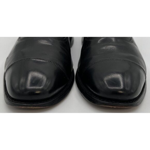 Allen Edmonds Park Avenue Cap Toe Black Leather Oxford Dress Shoes Mens Size 12D main image 11
